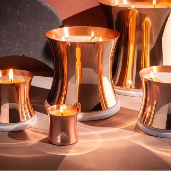 Tom Dixon London Medium Candle - Rose Gold - Picture 2 of 6